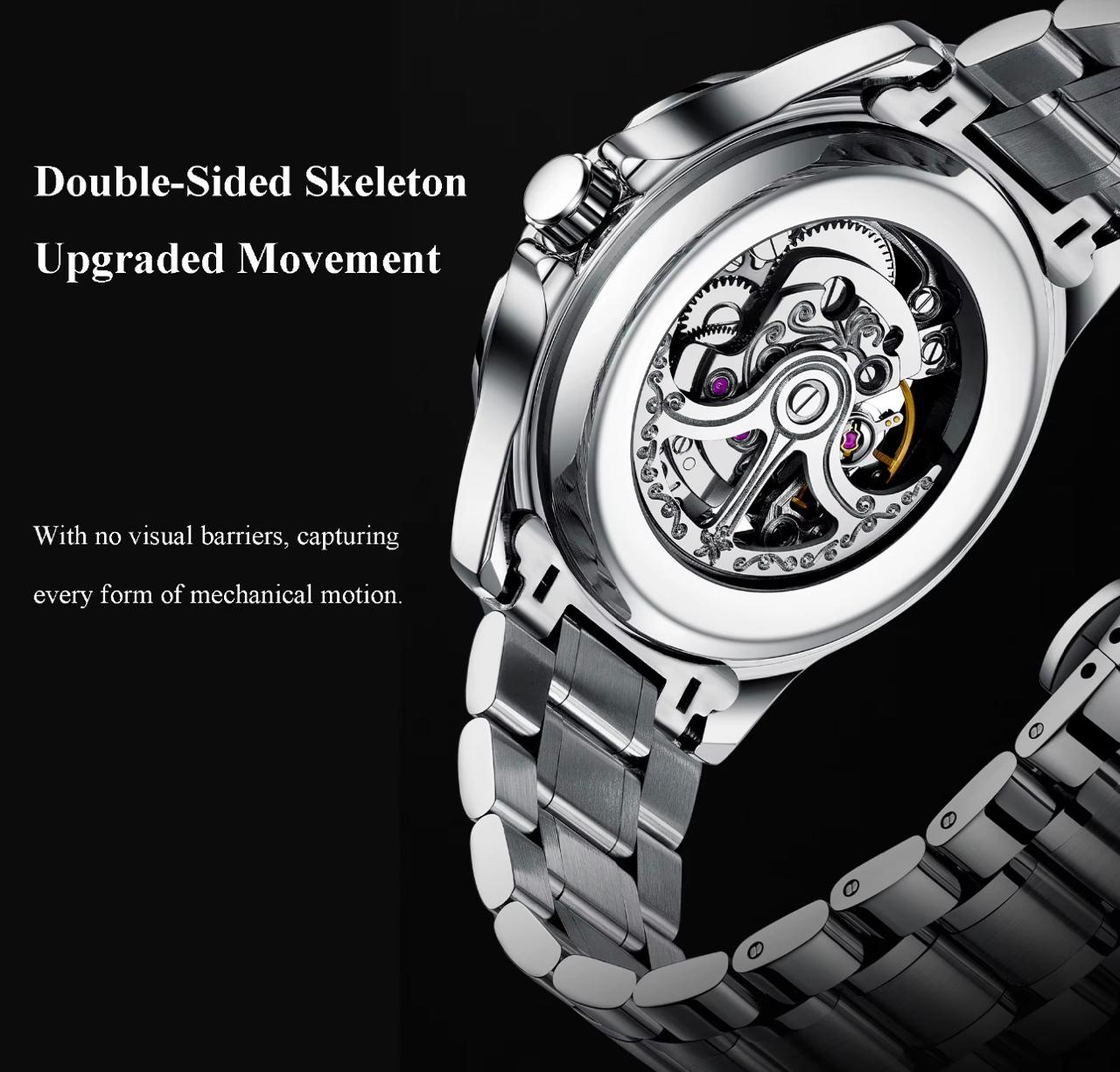 Men's Luxury Hollow Out Automatic Mechanical Watch