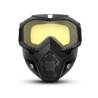Full-Face Safety Goggles with Wide Vision Protection