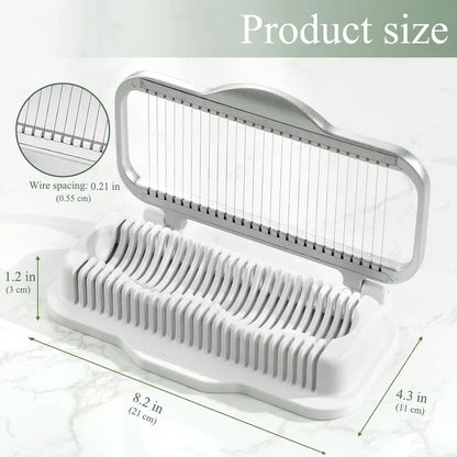 🔥LAST DAY 50% OFF🔥Egg Slicer for Hard Boiled Eggs Banana Slicer
