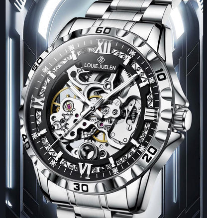Men's Luxury Hollow Out Automatic Mechanical Watch